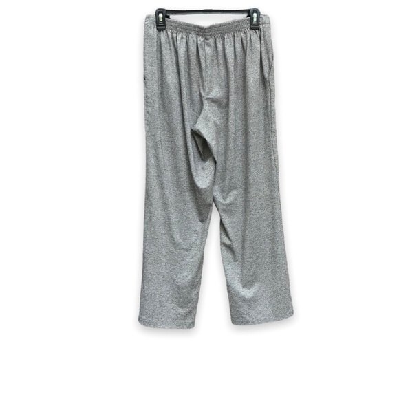 Alfred Dunner Flat Front Elastic Back Marled Knit Gray Pants Women Size 10 - Picture 3 of 9